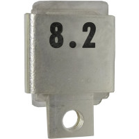 J101-8.2 Unelco Metal Cased Mica Capacitor Case A 8.2pf 350v (NOS)