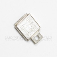J101-80 Unelco Metal Cased Mica Capacitor Case A 80pf 350v (NOS)