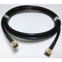 4' LMR400UF Cable Assembly with Type-N Male Connectors 