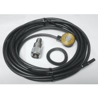 LPM-004 Anteco NMO Mount / Cable Assembly 16 foot RG58 with NMO mount and PL259 Connector