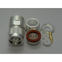 M39012/01-0015 Type-N Male Clamp Connector, RG217, Delta