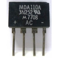MDA110A Motorola or ECG Bridge Rectifier Diode MDA110A/3N252/ECG170 (NOS)