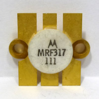 MRF317 Motorola NPN Silicon Power Transistor 100W 30-200MHz 28V (NOS)