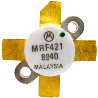 MRF421 Motorola MRF421 NPN Silicon Power Transistor 100W (PEP) 30 MHz 12V (NOS)