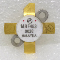 MRF453 Motorola NPN Silicon Power Transistor 60W 30 MHz 12.5V (NOS)