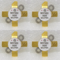MRF453 Motorola NPN Silicon Power Transistor 60W 30 MHz 12.5 V Matched Quad (4) (NOS)