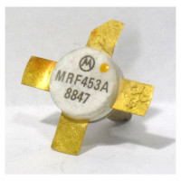 MRF453A Motorola NPN Silicon Power Transistor Stud-Mount 60W 30 MHz 12.5V (NOS)