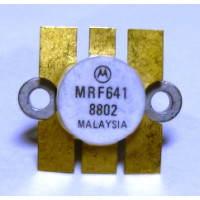 MRF641 Motorola NPN Silicon RF Power Transistor 12.5 V 470 MHz 15 W  Matched Pair (2) (NOS)