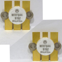 MRF644 Motorola NPN Silicon RF Power Transistor 12.5V 470 MHz 25W Matched Pair (2) (NOS)