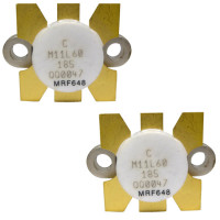 MRF648 / M11L60  Motorola NPN Silicon RF Power Transistor 12.5V 470 MHz 60W Matched Pair (2) 