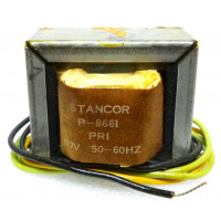 P-8661 Low voltage transformer, 117VAC, 24v C.T., 1 amp, Stancor