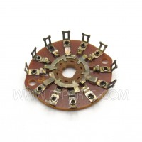 PA-35 Centralab 3 Pole 3 Position Rotary Switch Phenolic Wafer Section (Early Version) (NOS)