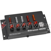 RIGRUNNER4004USB  Power Distribution Panel, 4 outlets + 2 USB, 40 amp 