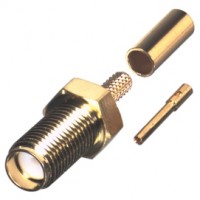 RSA-3050-1B RF Industries SMA Female Crimp Connector for Cable Group B