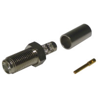 RSA-3050-C RF Industries SMA Female Crimp Connector for Cable Group C