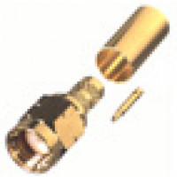 RT3000-1C1 RF Industries SMA(m) Crimp Connector with Reversed Thread