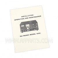 Installation Operation and Maintenance Manual for the Siltronix 1011C Transceiver
