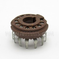 SK12 Compactron Tube Socket 12 Pin PC Mount