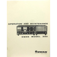 Operation and Maintenance Manual for the Swan 350