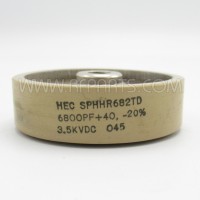 SPHHR682TD HEC Doorknob Capacitor 6800pf 3.5Kv -20/40% (Pull)