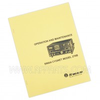 Operation and Maintenance Manual for the Swan Cygnet Model 270B