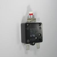 W58-XB1A4A-15 - Potter and Brumfield Thermal Circuit Breaker, W58 Series, 15 A, 1 Pole, 50 VDC, 250 VAC, Panel