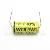 WCR-1W1 CDE Vintage Film Wrap Polycarbonate Capacitor 1.0mfd 100vdc 10% (NOS)