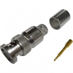 112563 Amphenol BNC Male Crimp Connector for Cable Group I