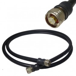 1250NMNM-6 RFS, 6ft Cellflex SCF12-50 Cable W/TYPE-N Male Connectors