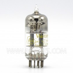 12AT7 Westinghouse High Frequency Black Plate Twin Triode (Pull) 