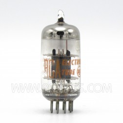 12AT7 RCA High Frequency Black Plate Twin Triode USA (Pull)