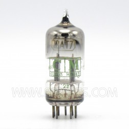 12AT7 Curtis Mathes High Frequency Black Plate Twin Triode (Pull) 