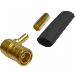 142194  SMB Male Crimp Connector, Right Angle, Cable Group B, Amphenol