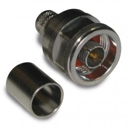 172102H243-11 Amphenol Type-N Male Crimp Connector for Cable Group I