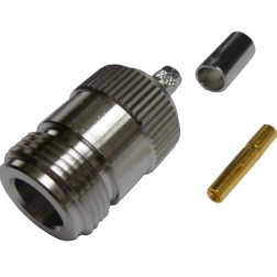 172147 Amphenol Type-N Female Crimp Connector for Cable Group C1
