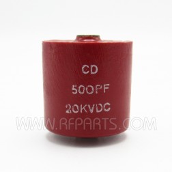 20KV 690 PF CERA-MITE doorknob capacitor with brass screws 