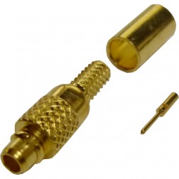 262101  MMCX Male Crimp Connector, Cable Group B,  Amphenol