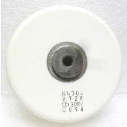 272K Doorknob Capacitor, 2700pf 30kv. Mfg: Murata