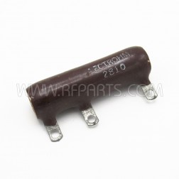 2810 Ohmite Dividohm Resistor with Two Tap Points (NOS)
