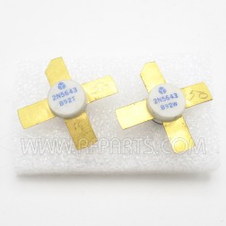 2N5643 Thomson Transistor Matched Pair (2) (NOS)