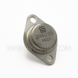 2N6258 Solid State Transistor 100V 30A 250W 0.8 Mhz