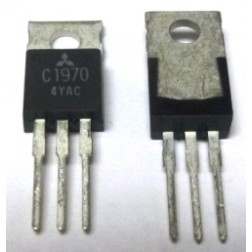 2SC1970 Mitsubishi NPN Epitaxial Planar Type Transistor 175 MHz 13.5V 1W (NOS)