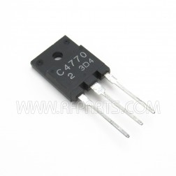 2SC4770 Sanyo NPN Triple Diffused Planar Silicon Transistor (NOS)