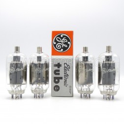 31LQ6 GE Beam Power Amplifier Tube  Matched Quad (4) (NOS/NIB)