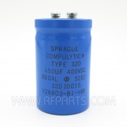 32D10015 Sprague Computer Grade Capacitor 450uf 400v 