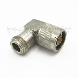 3843 Pomona Electronics Right Angle Type-N Male to Type-N Female Adapter (Pull)