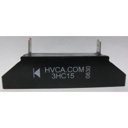 3HC15 High Voltage Rectifier Block with Mounting Slots 1.5 amp (21050)