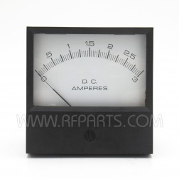 4035-19 Hoyt Panel Meter 0-3 DC Amps (NOS)