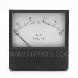 4036 Hoyt Panel Meter 0-10 AC Volts (NOS)