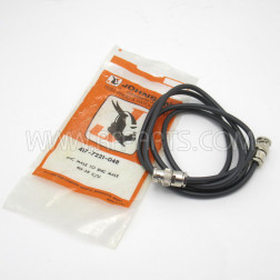 417-7221-048 Johnson RG58C/U BNC Male to BNC Male 48" Patch Cord (NOS)